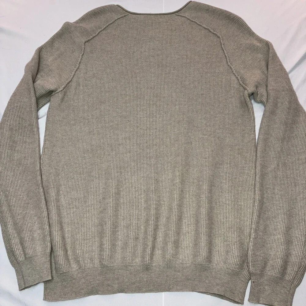 Tommy Bahama Light Weight‎ Knit All Season Sweater Men’s Size L Beige Beach Wear